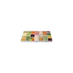 Saladier rectangulaire Chunky Crock mélaminé blanc 2,0 L
