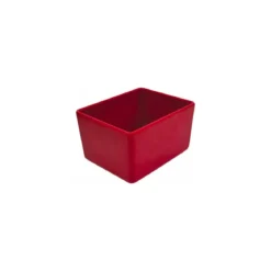 Saladier rectangulaire Chunky Crock mélamine rouge 2 L