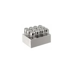 Salière poivrière inox - par 12
