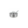 Sauteuse Triply inox avec couvercle en verre 24 cm