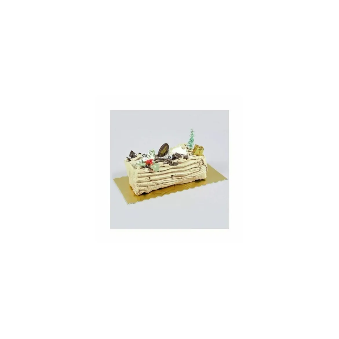 Semelle à bords festonnés or/noir 20 x 10 cm - par 50