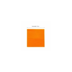 Serviette cocktail double point ouate orange 20 x 20 cm - par 100