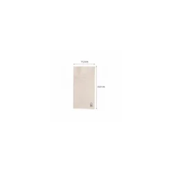 Serviette kangourou ouate recyclée pour couverts 40 x 40 cm - par 50