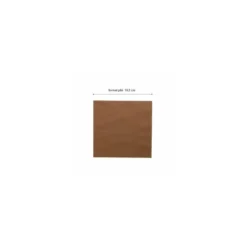 Serviette ouate chocolat 39 x 39 cm - par 100