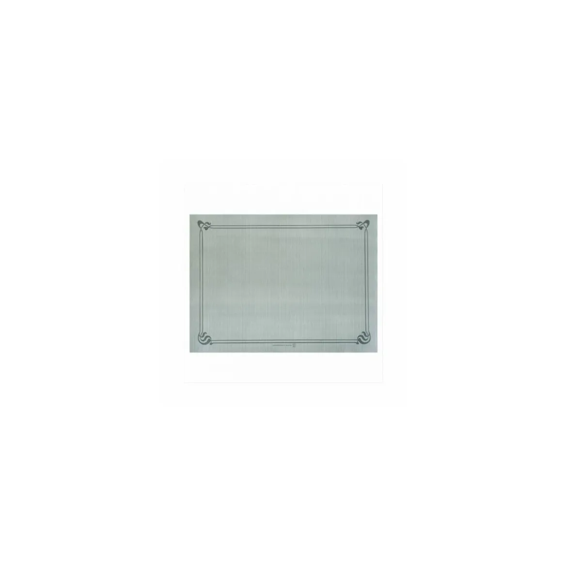 Set de table papier gris 31 x 43 cm - par 500