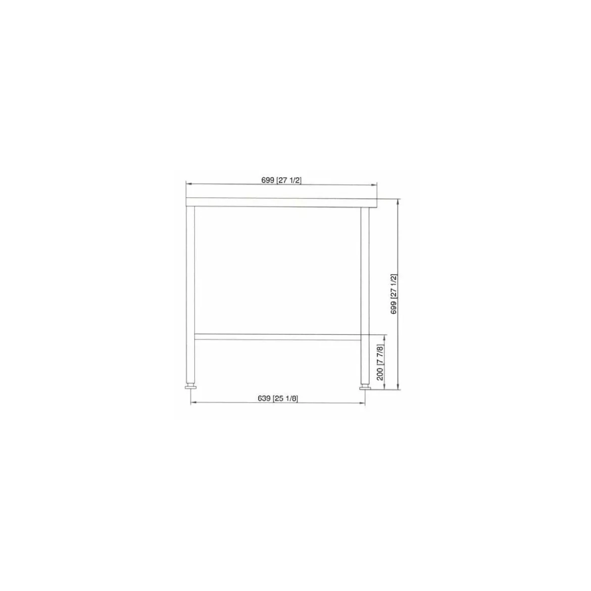 Soubassement II pour iCombi 6 et 10 niveaux GN1/1