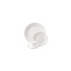 Soucoupe à thé blanche verre trempé ø 13 cm - par 6