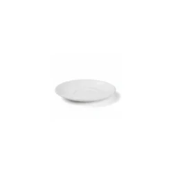 Soucoupe à thé blanche verre trempé ø 13 cm - par 6