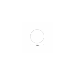 Support carton rond or double face Ø 14 cm - par 100