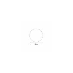 Support or double face rond Ø 32 cm - par 100