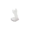 Support étiquette plastique transparent H 8,5 cm - par 10
