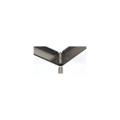 Table centrale démontable inox 120 x 70 x 90 cm