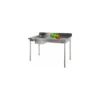 Table chef cuve à gauche L. 1,6 m