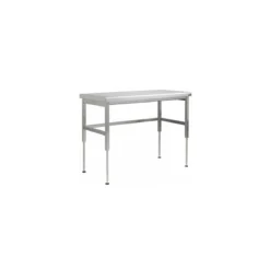 Table inox à hauteur variable 150 x 70 cm