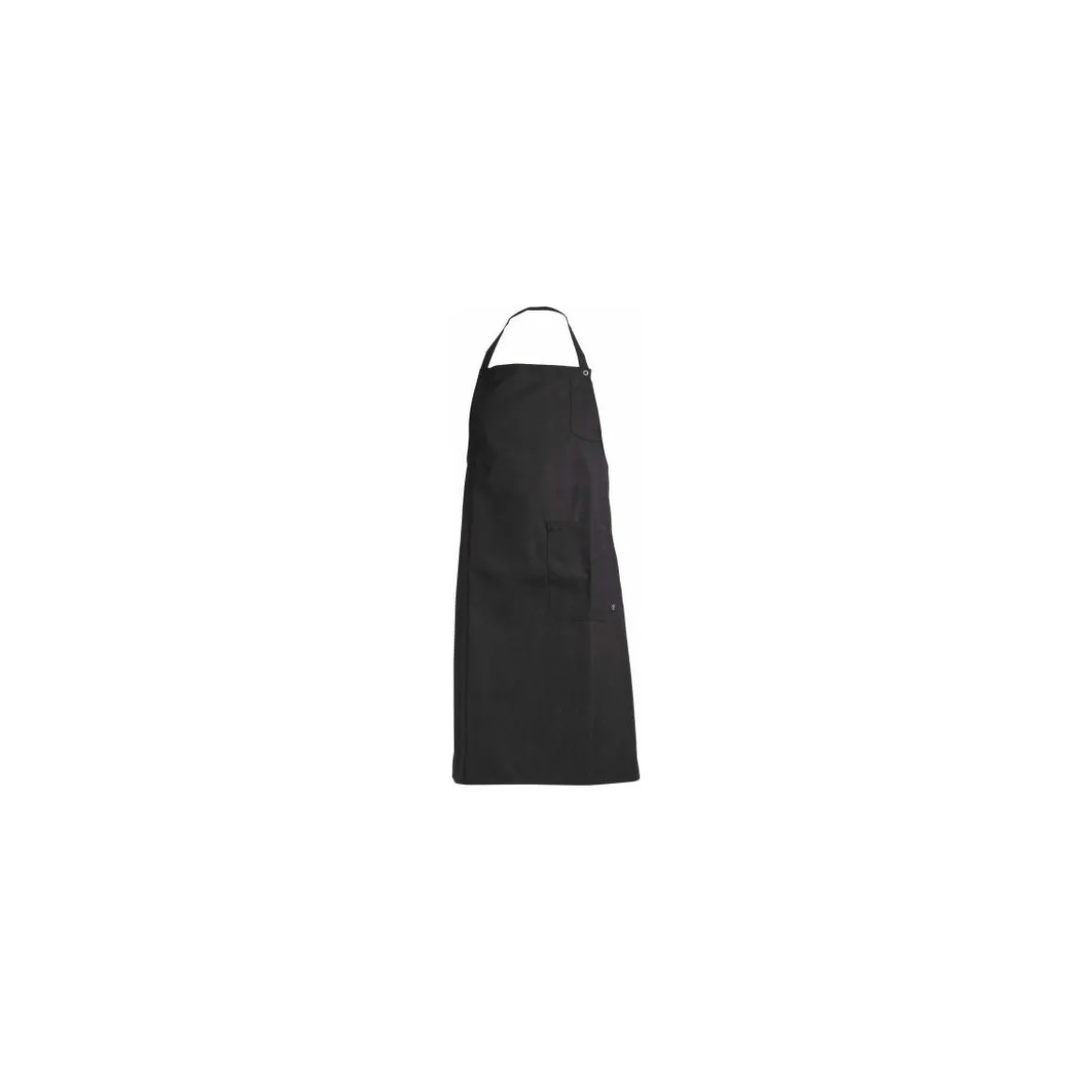 Tablier de cuisine Loti noir 90 x 70 cm