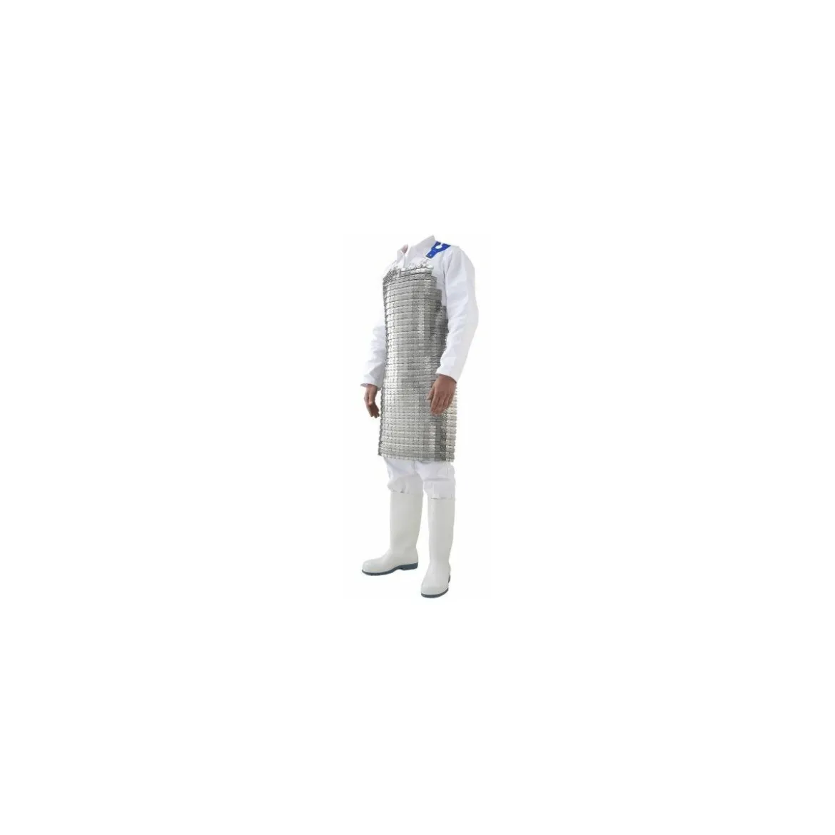 Tablier de protection plaquettes inox 55 x 80 cm