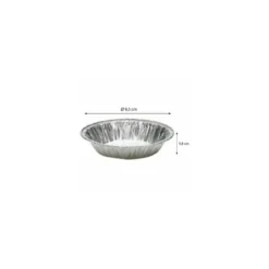 Tartelette aluminium TA 93 7 cl - par 100