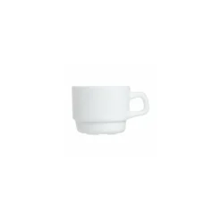 Tasse à déjeuner blanc 250 ml - par 12
