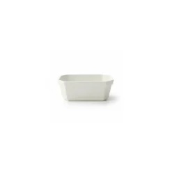 Terrine rectangulaire plastique blanc 50 cl - par 100