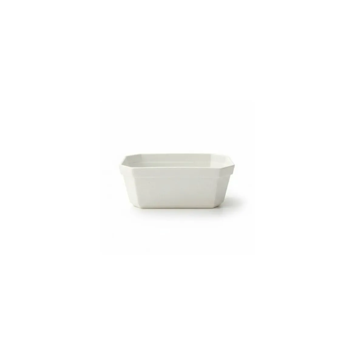 Terrine rectangulaire plastique blanc 50 cl - par 100