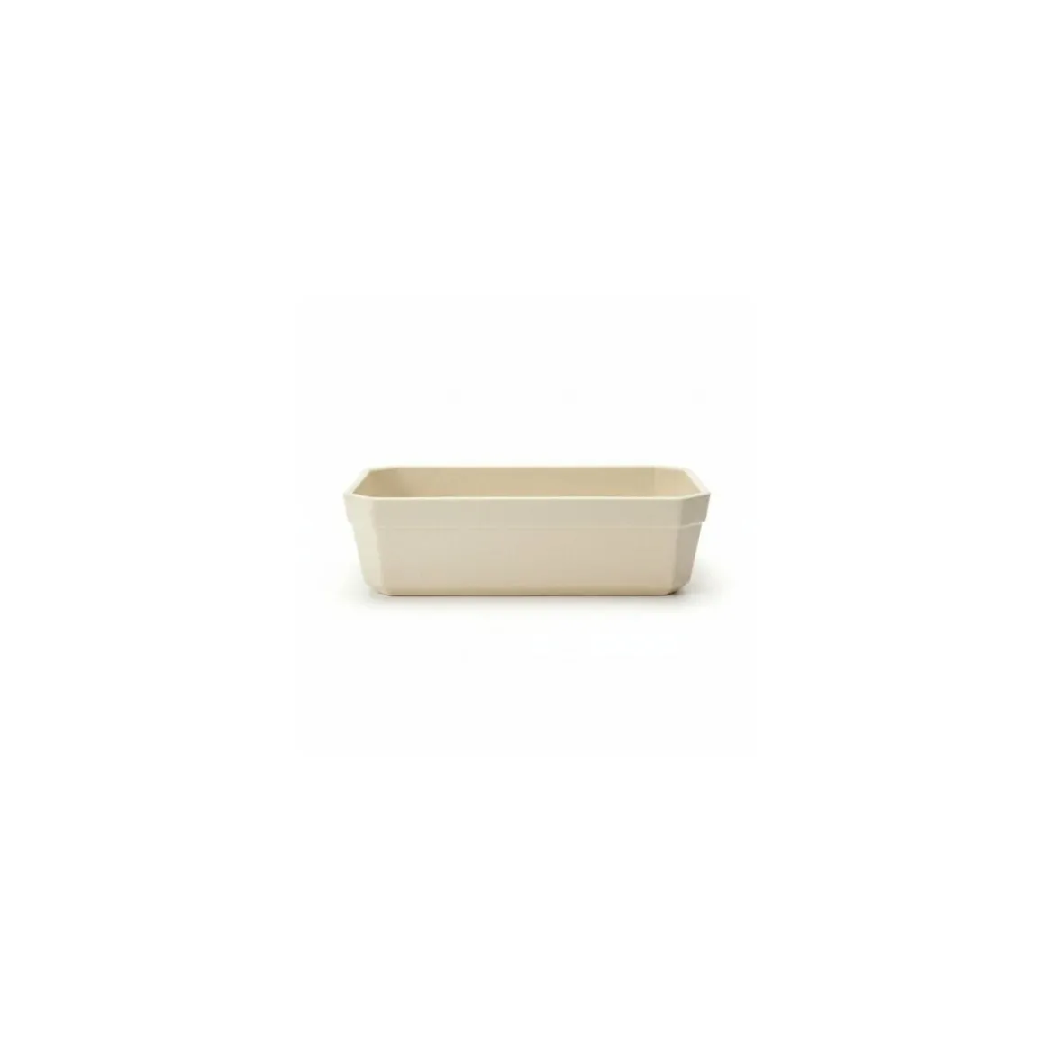 Terrine rectangulaire plastique beige 250 cl - par 10