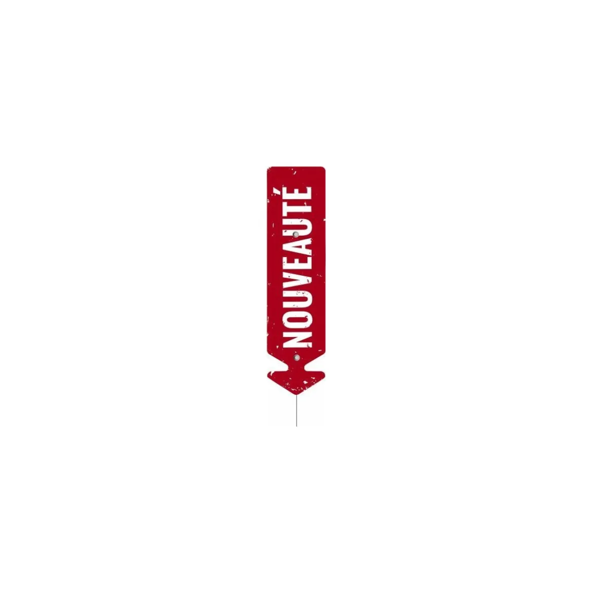 Étiquette flèche "Nouveauté" 22 cm - par 5
