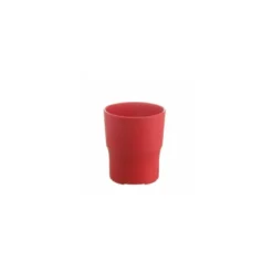 Verre végétal réutilisable Lilitouch rouge 16 cl - par 18