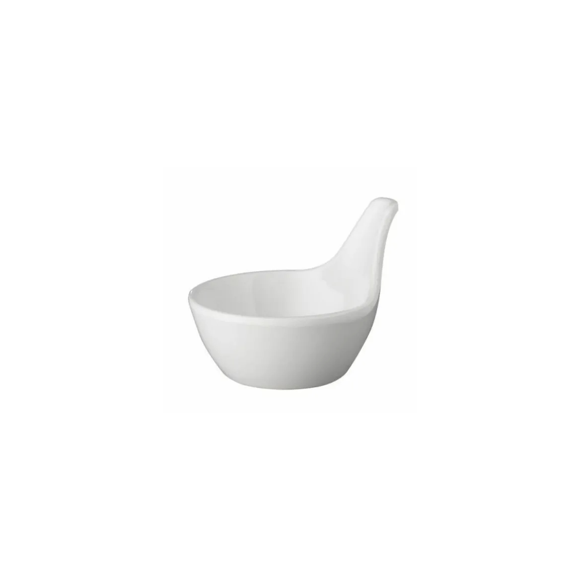 Verrine anse mélamine blanche 5 cl 7 x 7 x 6 cm - par 24
