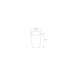 Verrine cristal en plastique 13 cl - par 30