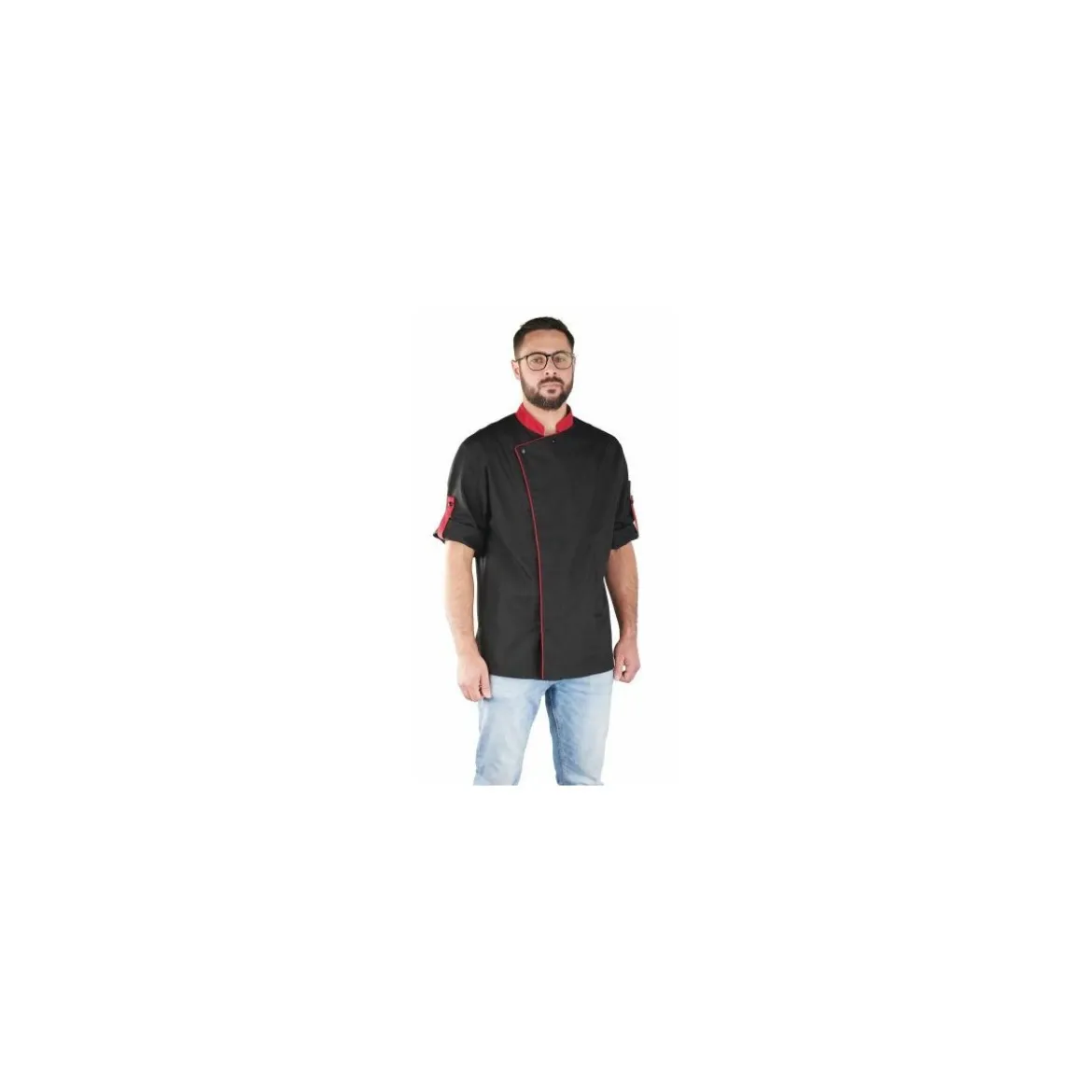 Veste Balthazar noire manche longues XXL