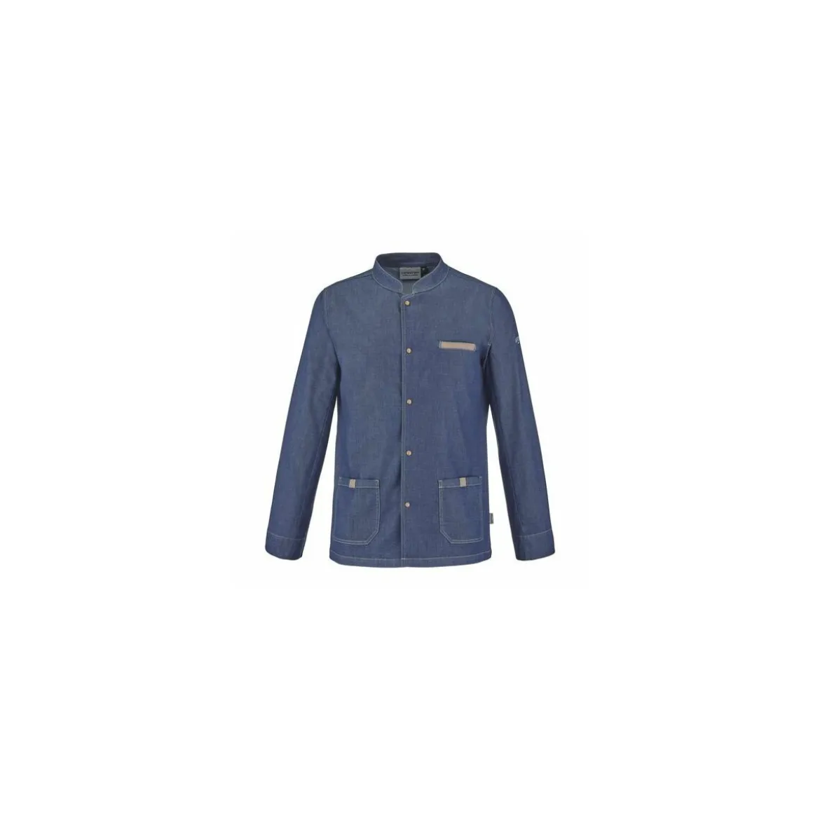 Veste de cuisine manches longues Mirbel look Denim T0