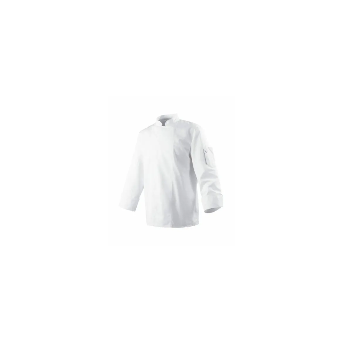 Veste de cuisine Robur manche longues Nero blanche T3