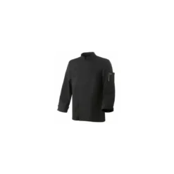 Veste de cuisine Robur manches longues Nero noire T3