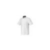Veste manches courtes Hylo polycoton blanc/marine - taille 2