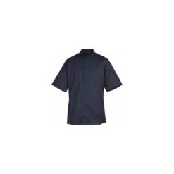Veste polycoton manches courtes Siaka noir T1