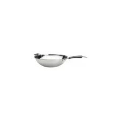 Wok trimétal acier inoxydable ø 36 cm